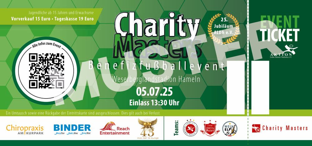 VVK-Eventticket Charity Masters Erwachsene